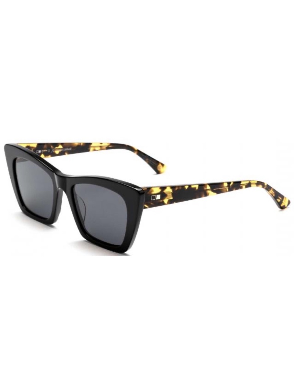 OTIS Eyewear x Imogen Caldwell Vixen Polarized Sunglasses in Black Tort, NEW